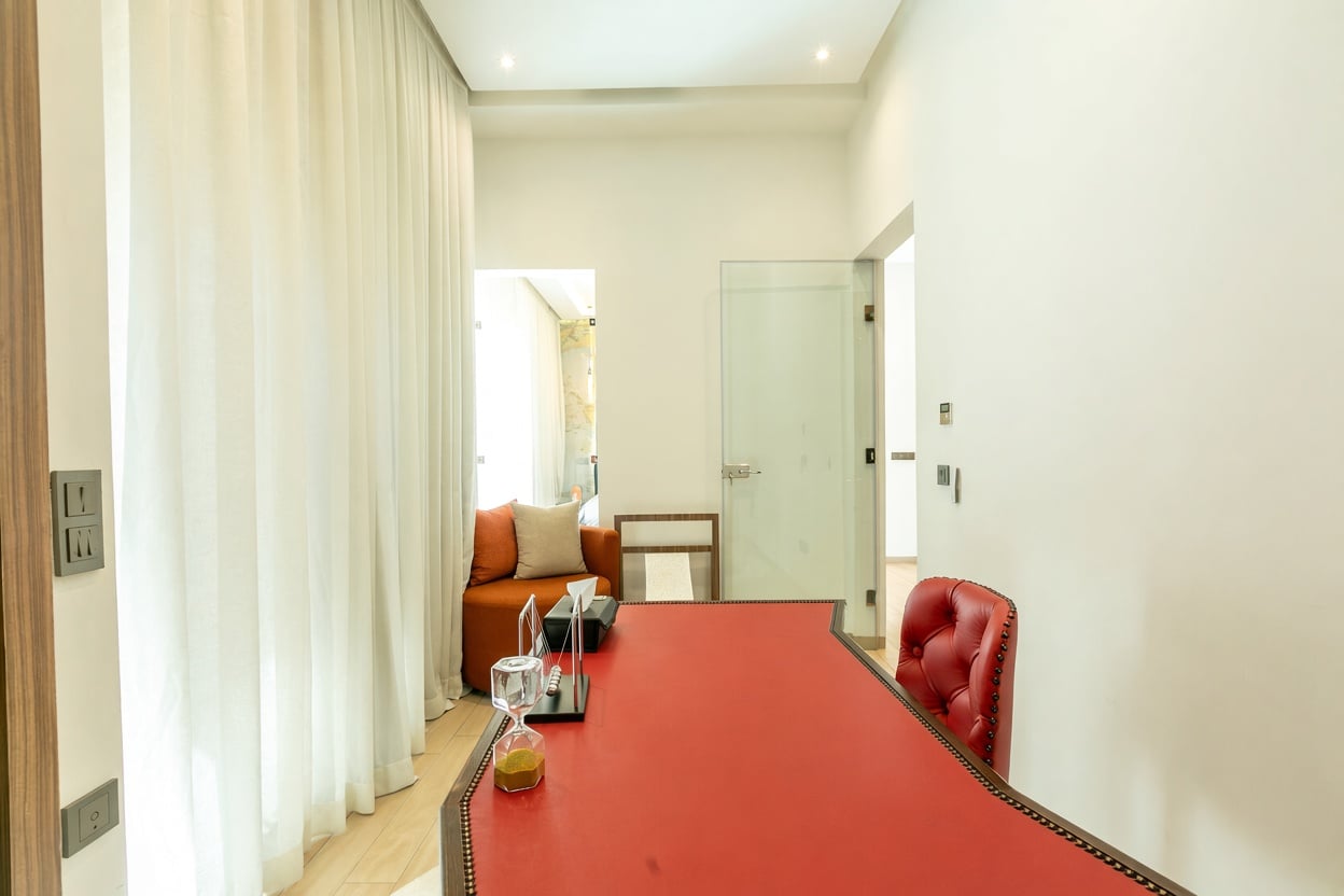 The study in the master suite