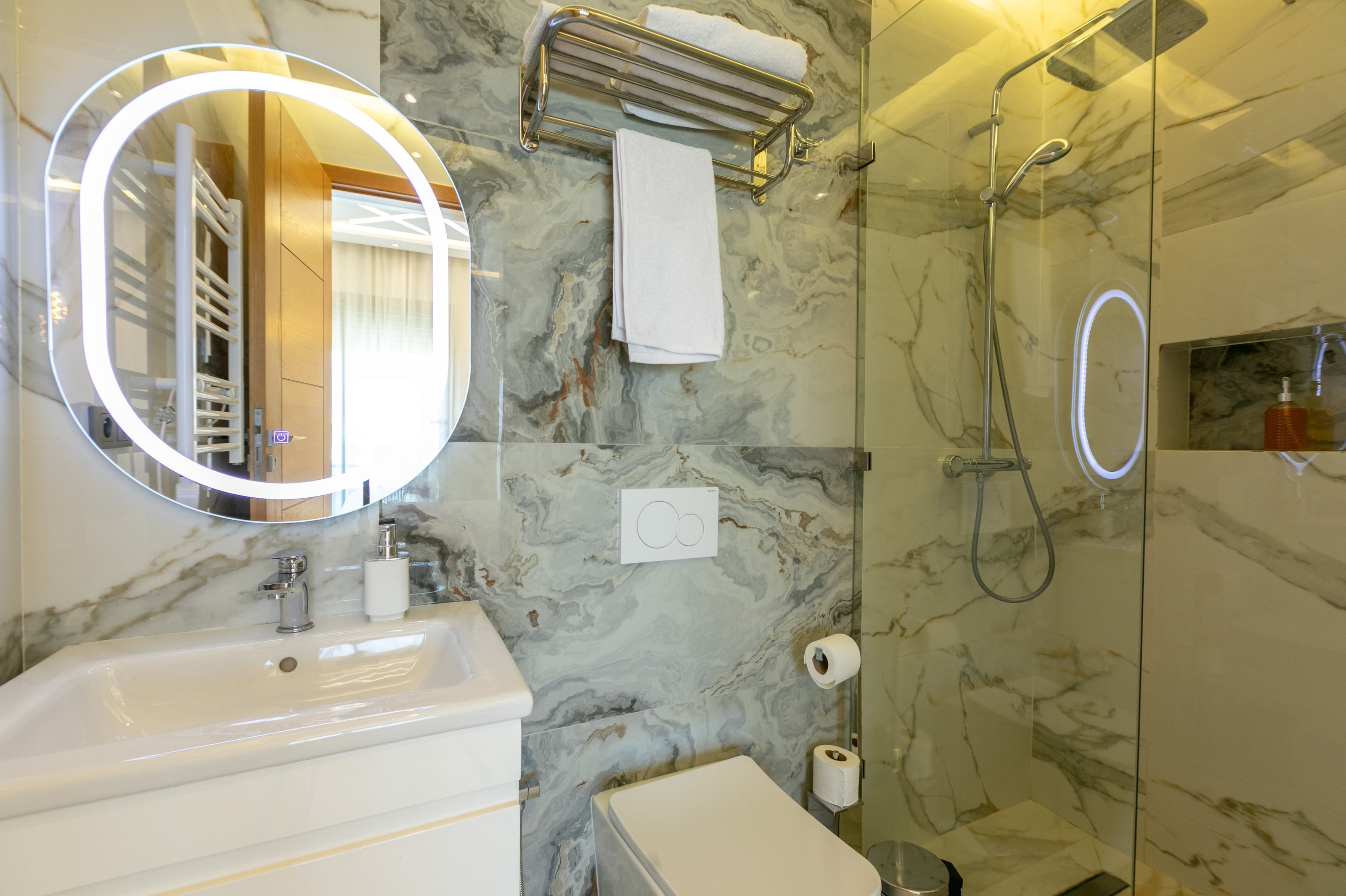 El baño de la segunda suite