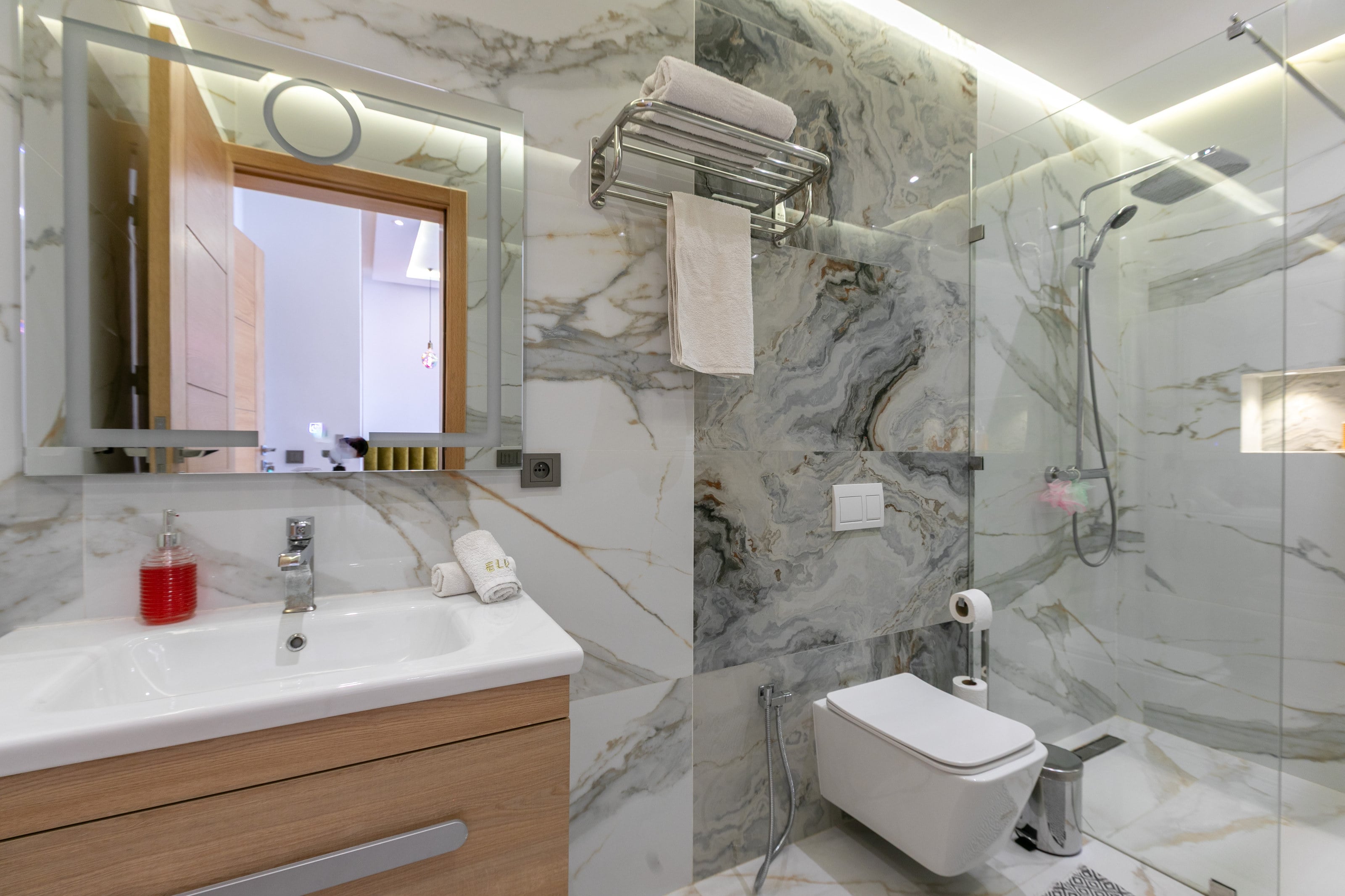 El baño de la tercera suite