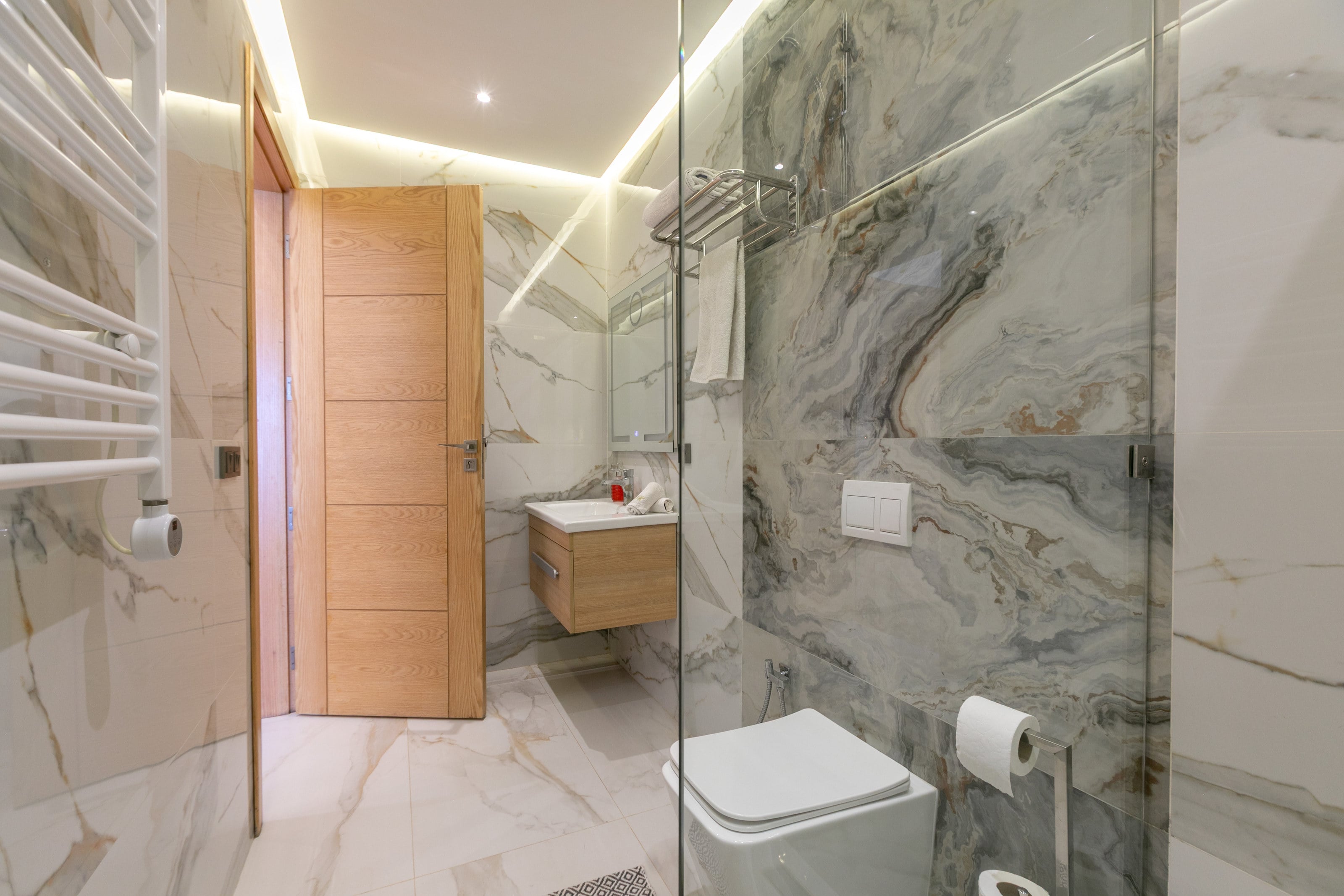 El baño de la tercera suite