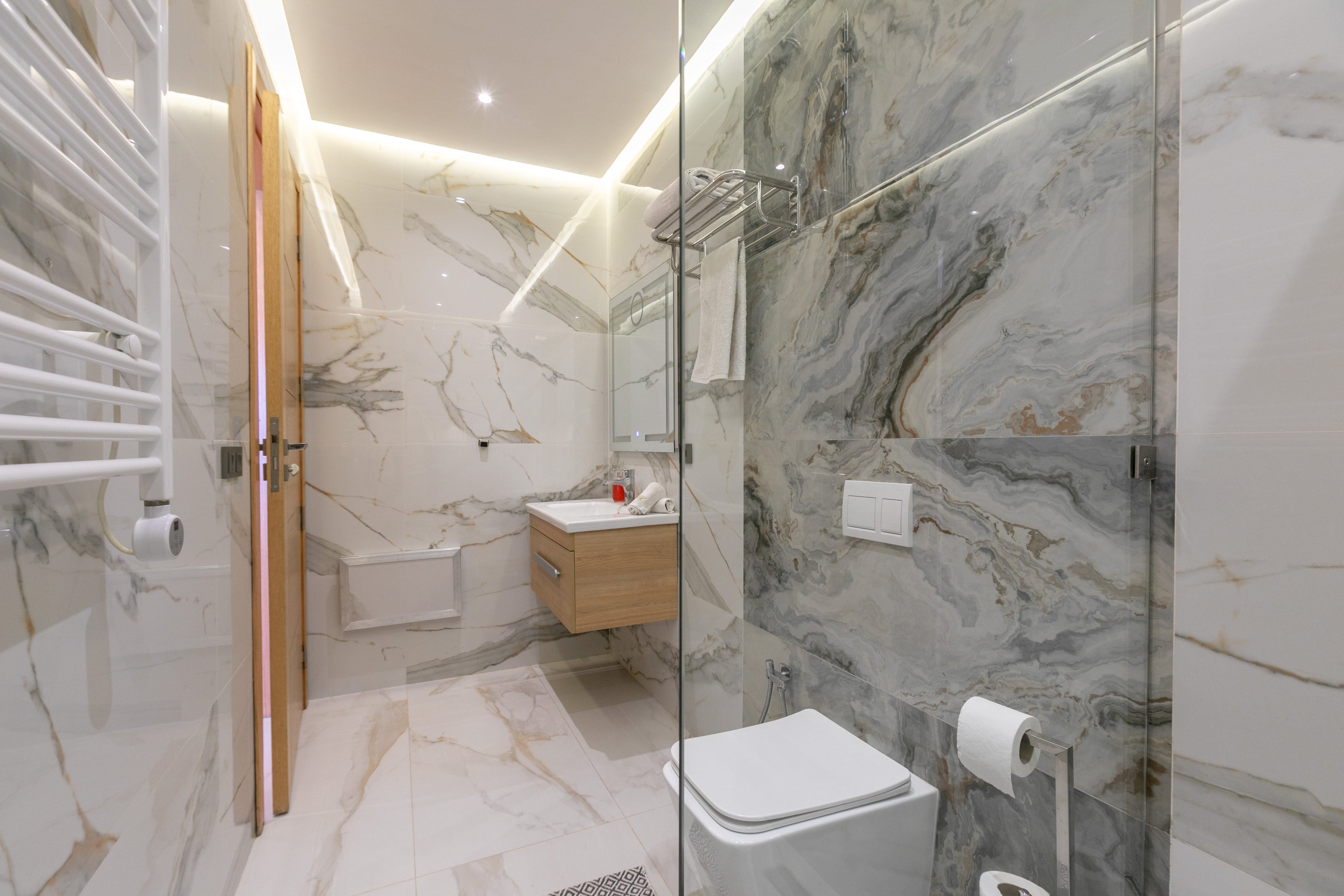 El baño de la tercera suite