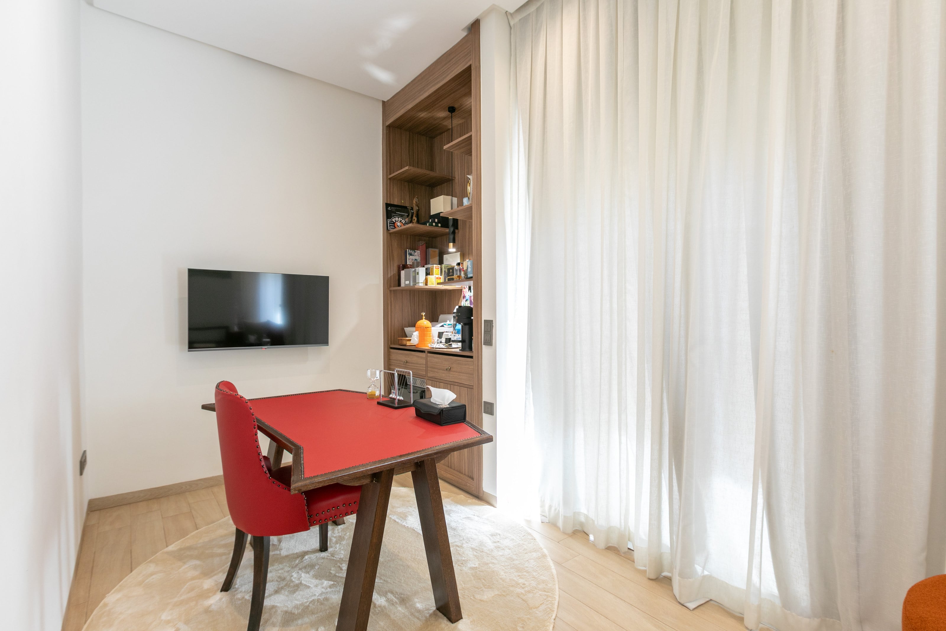 The study in the master suite