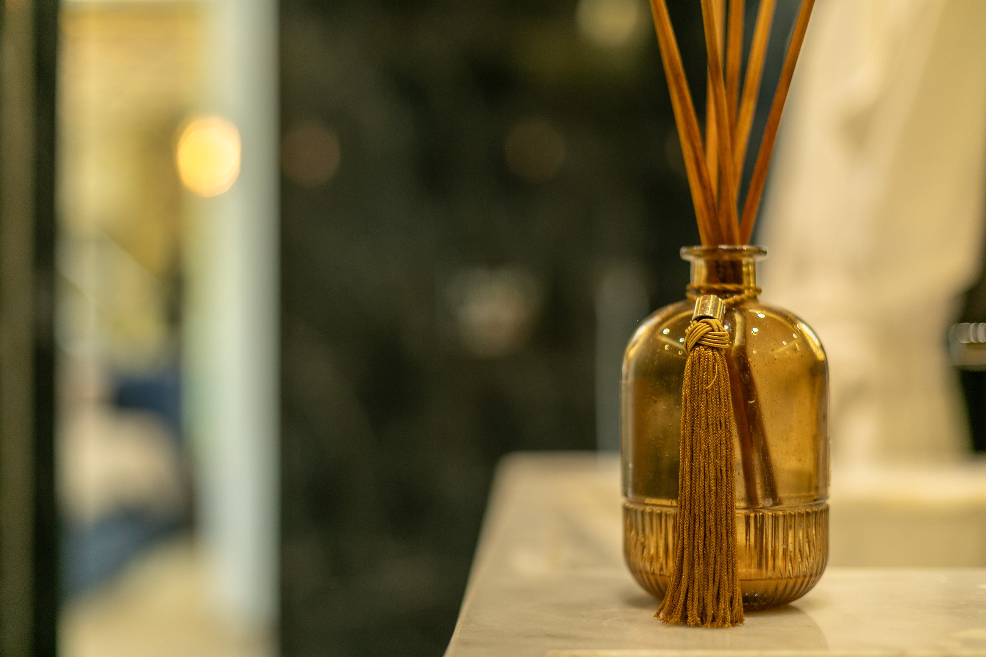A detail of the master suite